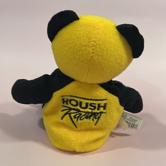 NASCAR MATT KENSETH Team Caliber TEDDY BEAR Plush Stuffed Toy 8" Yellow GUC - Picture 3 of 8